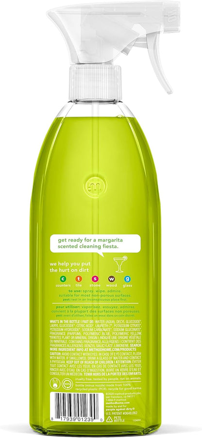 Method All-Purpose Cleaner Variety Pack, Pink Grapefruit, French Lavender, Lime + Sea Salt, 28 Fl Oz each, 3 CT