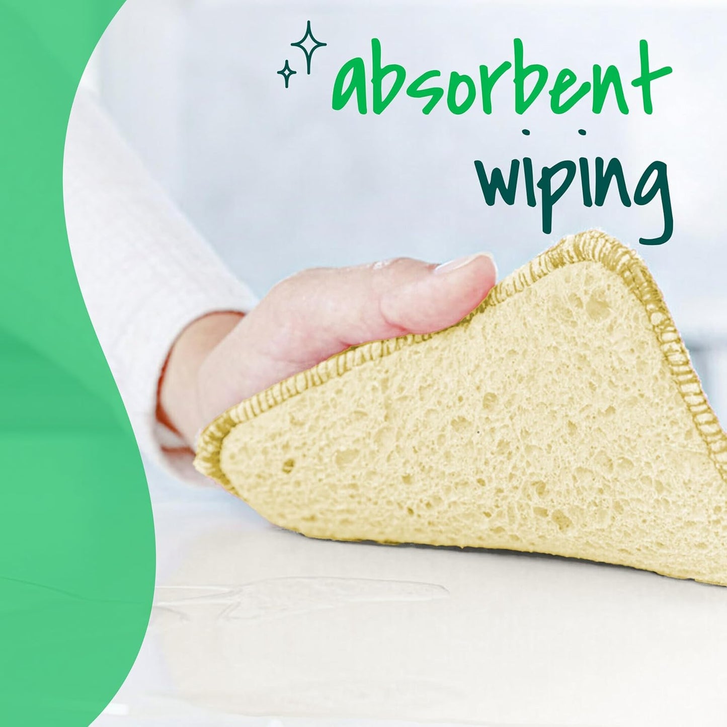 Scotch-Brite Stay Clean Scrubbing Dish Cloths, Rinses Clean and Dries Quick, 2 Non-Scratch Dish Cloths