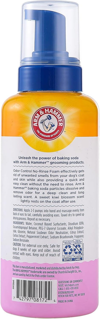 Arm & Hammer for Pets Super Deodorizing Dog Spray with Baking Soda for Odor Control, Freshens Coat Between Baths, pH Balanced Formula for Dogs, 8 Fl Oz - 2 Pack