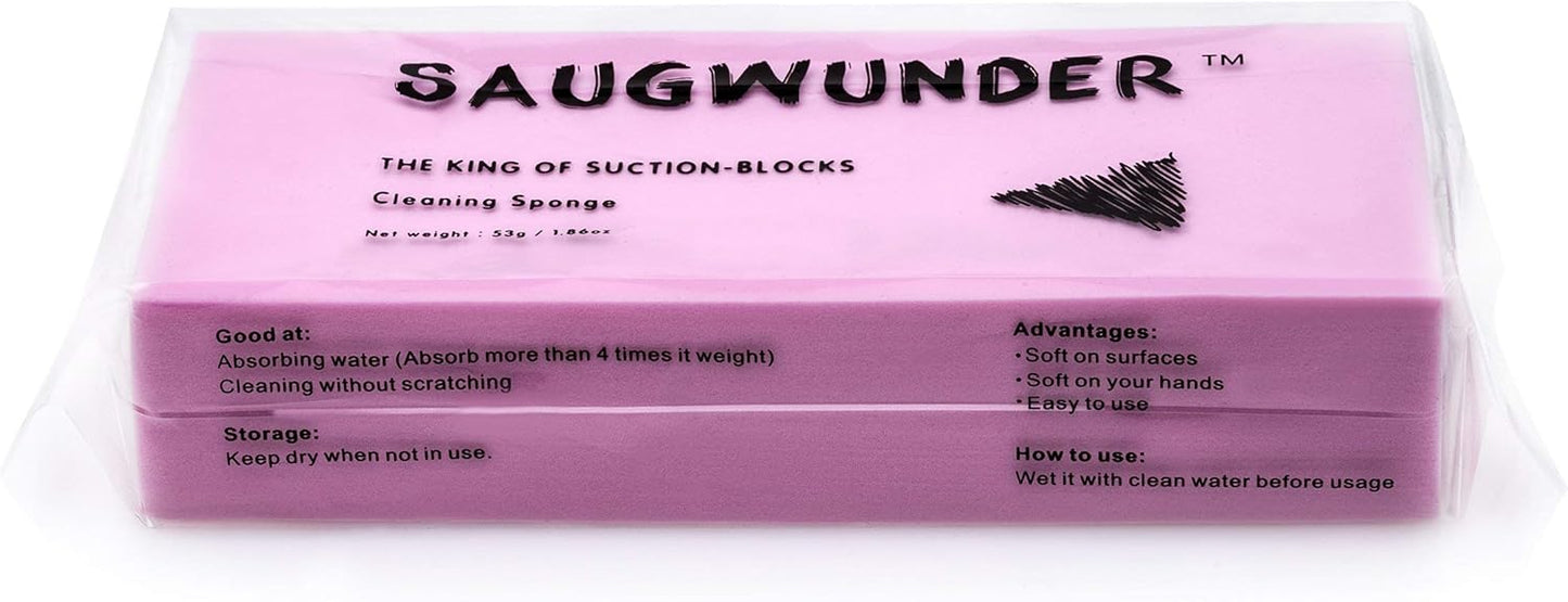 Cleaning Sponge Super Absorbent Water Durable ^~ You Know 17.5×7.5×3.5 cm[6.9 x 3 x 1.38 inches] Use for Household Clean Cars/Boats The dust and Dirt on Furnitures,Bathtubs&etc. (Blue)