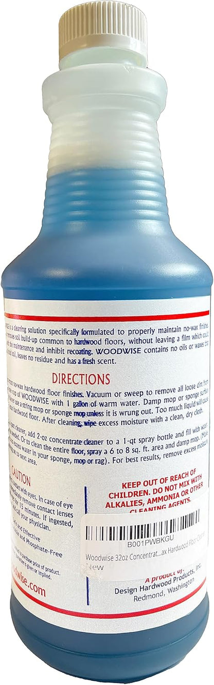 Woodwise 32oz Concentrate No-Wax Hardwood Floor Cleaner