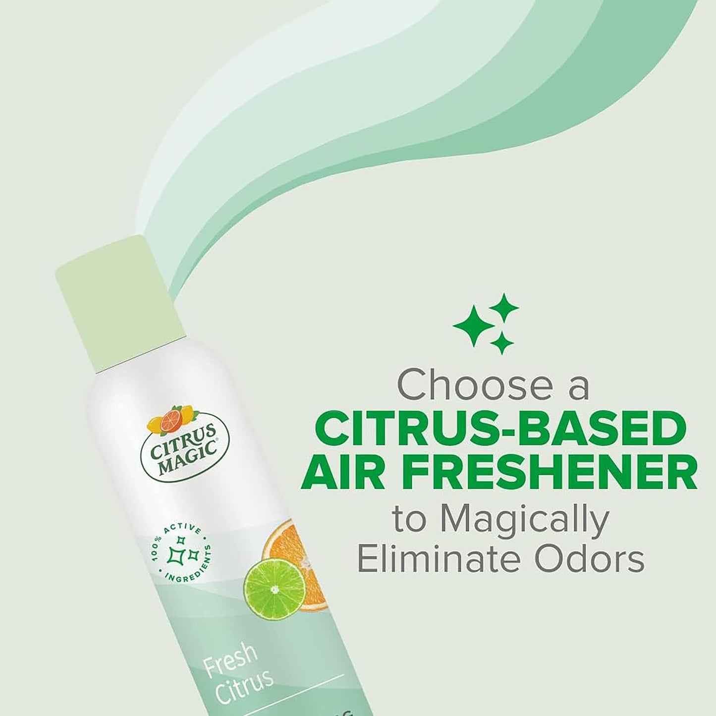 Citrus Magic Odor Eliminator Air Freshener Spray for Home, Orange Blast, 3-Ounce, Pack of 3
