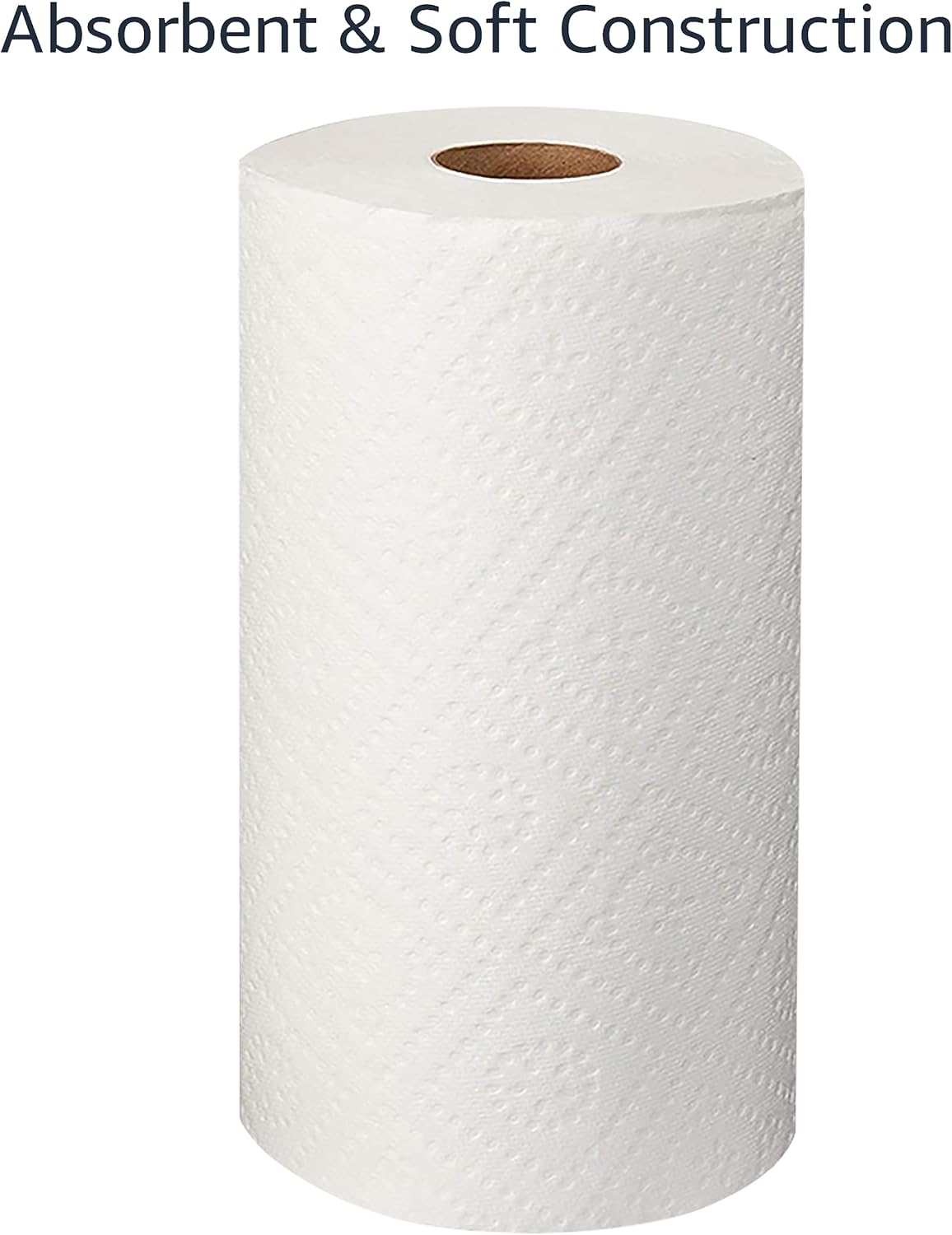 AmazonCommercial 2-Ply White Adapt-a-Size Kitchen Paper Towels, Absorbent, Thick, Individually Wrapped, 140 Towels per Roll (30 Rolls), 4200 Count