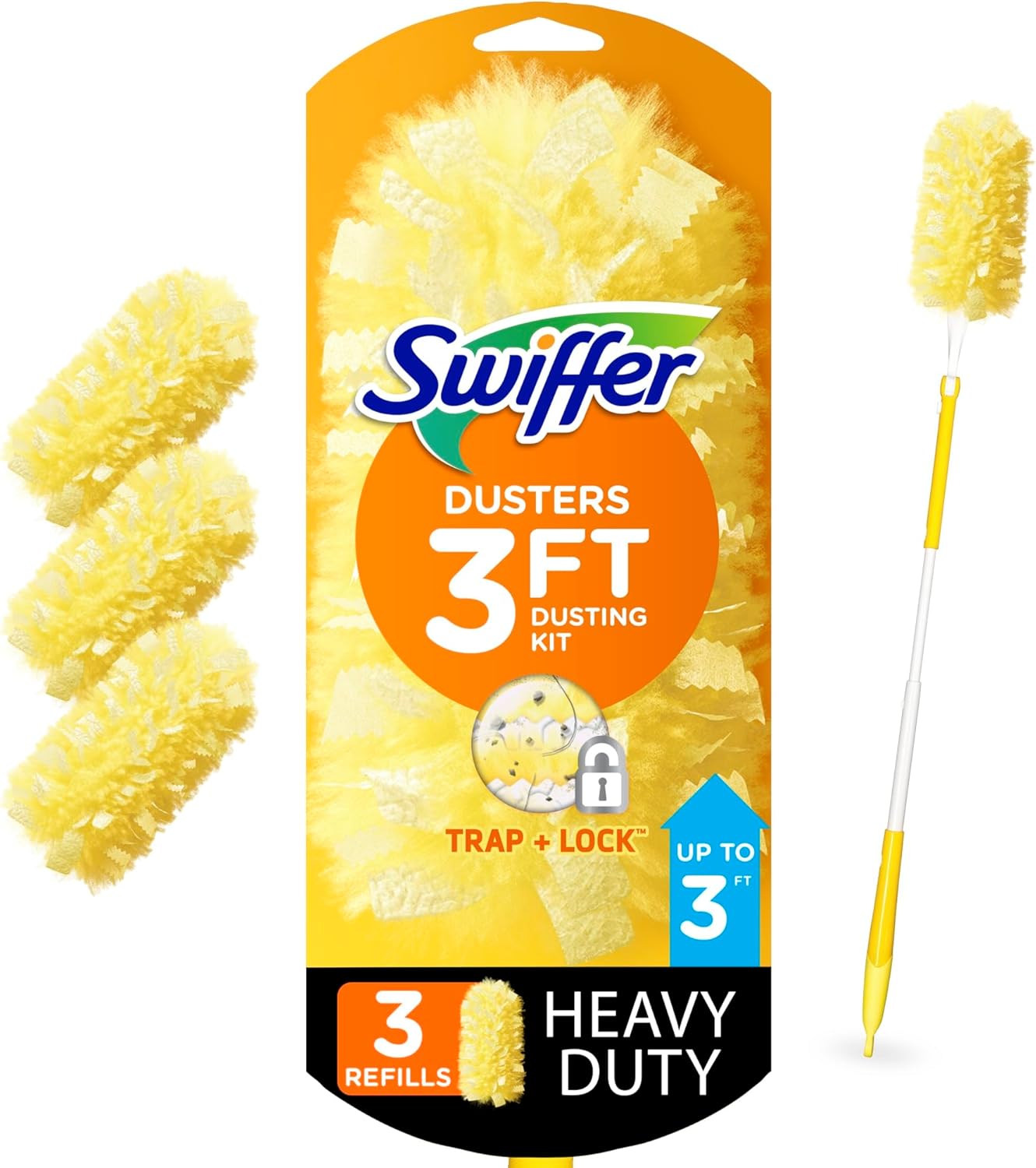 Swiffer® 360° Dusters Extender™ Kit, White