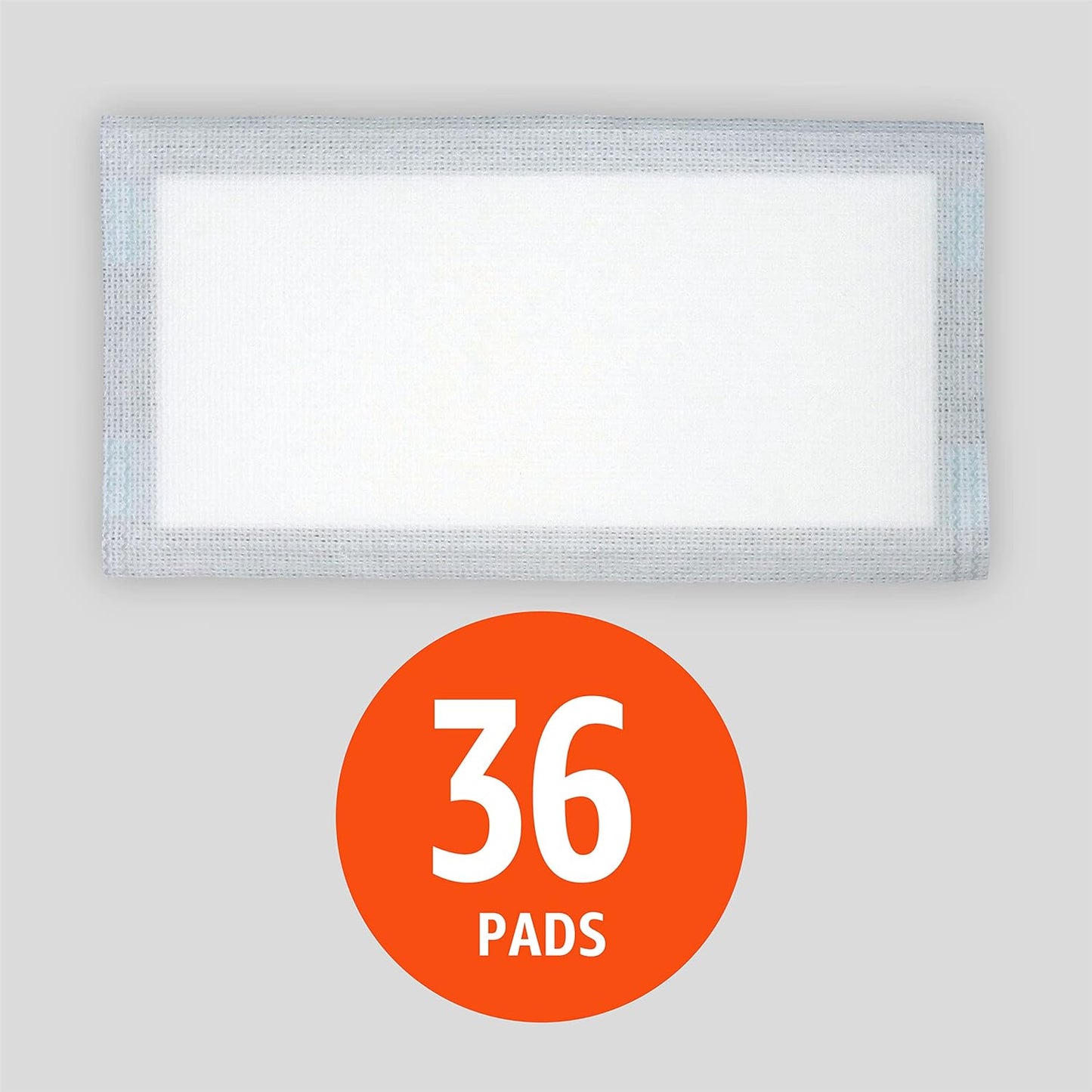 Amazon Basics Floor Cleaning Wet Mopping Pads, Super Absorbent, Fits Swiffer WetJet Mopping Systems, 36 Count