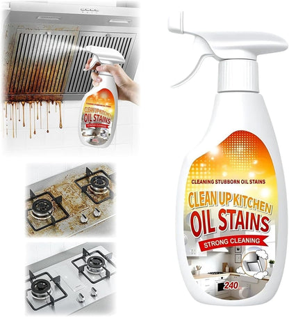 New Heavy Duty Kitchen Cleaner, Clean Up Kitchen Oil Stains Spray, Multipurpose Oil Stain Cleaner, Cleaning Spray for Home Kitchen