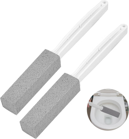 Herda 10 Pack Pumice Stone for Toilet Bowl Cleaning, Powerfully Pumice Stick for Cleaning Hard Water Rings, Calcium Buildup, Rust, Pumice Bar for Toilets, Bathtubs, Grills, Swimming Pools, Sinks