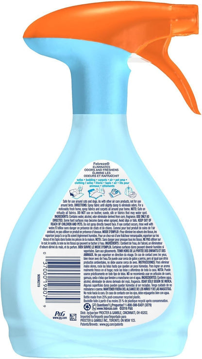 Febreze Odor-Eliminating Fabric Refresher Peony and Cedar, Limited Edition, 27 fl oz (Pack of 2)