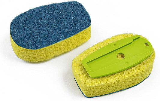 Full Circle Suds Up, Soap Dispensing Dish Brush, Tough Plant-Fiber Bristles & Sustainable Bamboo Handle, Safe for Nonstick
