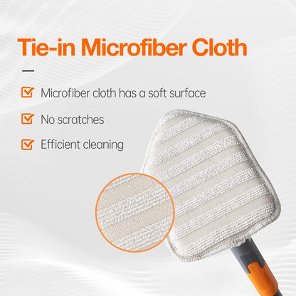 CLEANHOME Microfiber Replacement Pads 3 Pieces Suitable for Tub Tile Scrubber Brushes（ASIN:B09GF2LSZ8)