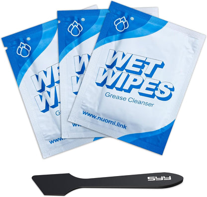 SYY Thermal Paste Remover Kits for CPU, GPU, Heatsink etc Thermal Computer Paste Remover incl. 20 Cleaning Wipes
