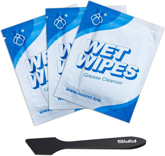 SYY Thermal Paste Remover Kits for CPU, GPU, Heatsink etc Thermal Computer Paste Remover incl. 20 Cleaning Wipes