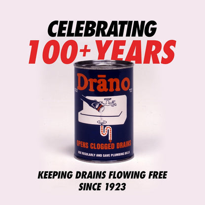 Drano Early Action Foamer Drain Clog Remover and Cleaner for Shower or Sink Drains, Unclogs and Removes Sources of Odor, 17 Fl Oz