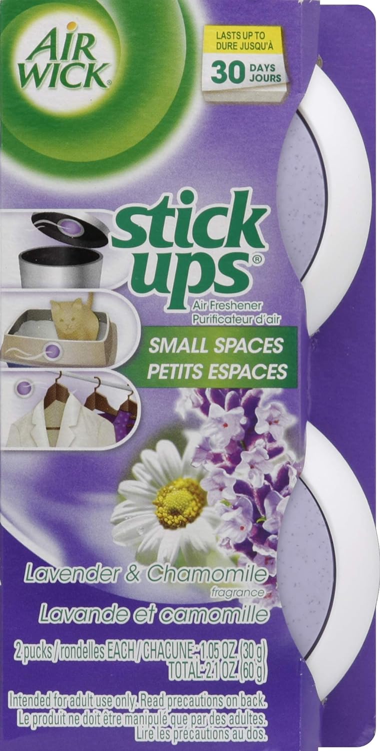 Air Wick Stick Ups Air Freshener, Sparkling Citrus, 2 ct (Pack of 2)