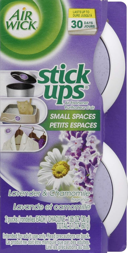 Air Wick Stick Ups Air Freshener, Sparkling Citrus, 2 ct (Pack of 2)