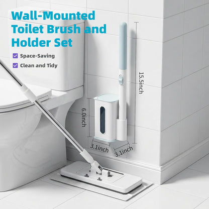 64 Count Value Pack: Disposable Toilet Brush Heads with Pre-Loaded Cleaner | KZKR Toilet Bowl Wand Refills for Bathroom Cleaning | Bulk Economy Pack