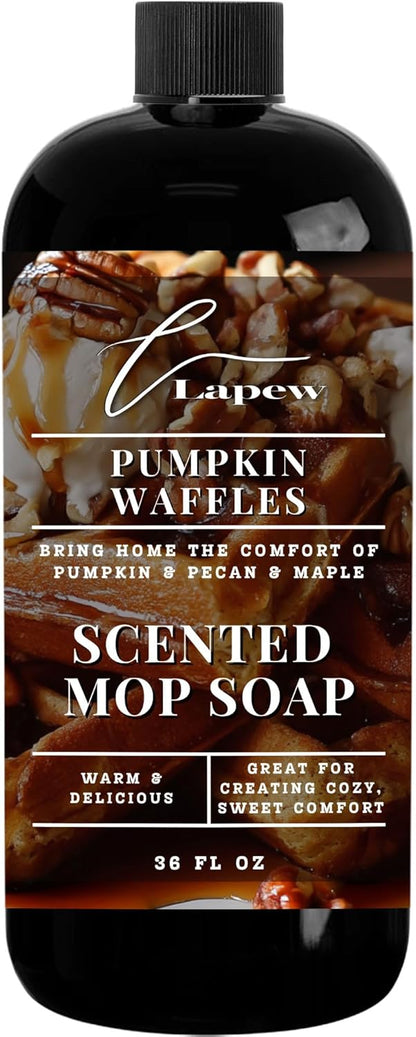 Lapew Santal Scented Mop Soap - Luxury Floor Cleaner Concentrate for Mopping Tile, Laminate, Vinyl & Hardwood | Streak-Free, Low-Foam | 36 oz - Colors B