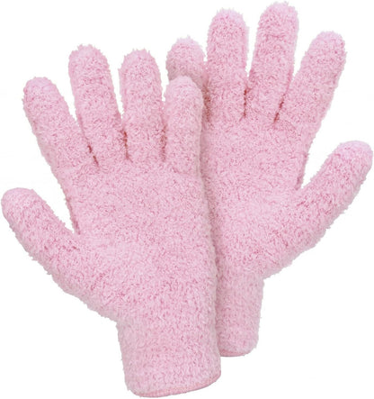 Abeillo Microfiber Gloves for Plants Dusting Cleaning, Reusable Washable Cleaning Gloves Mittens House Cars Blinds Dusting