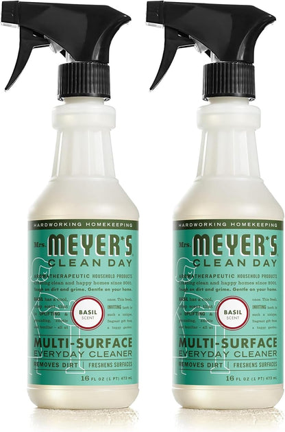 MRS. MEYER'S CLEAN DAY All-Purpose Cleaner Spray, Basil, 16 fl. oz