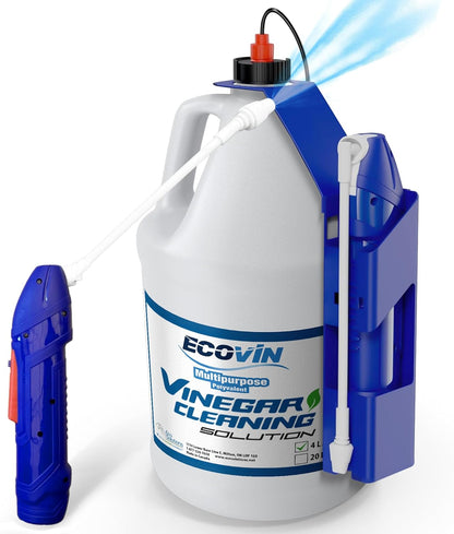 Eco Solutions All Purpose Vinegar Cleaning Solution is a Multi Use Home & Garden Cleaner, 20% Vinegar concentrate - 1 L Spray Bottle