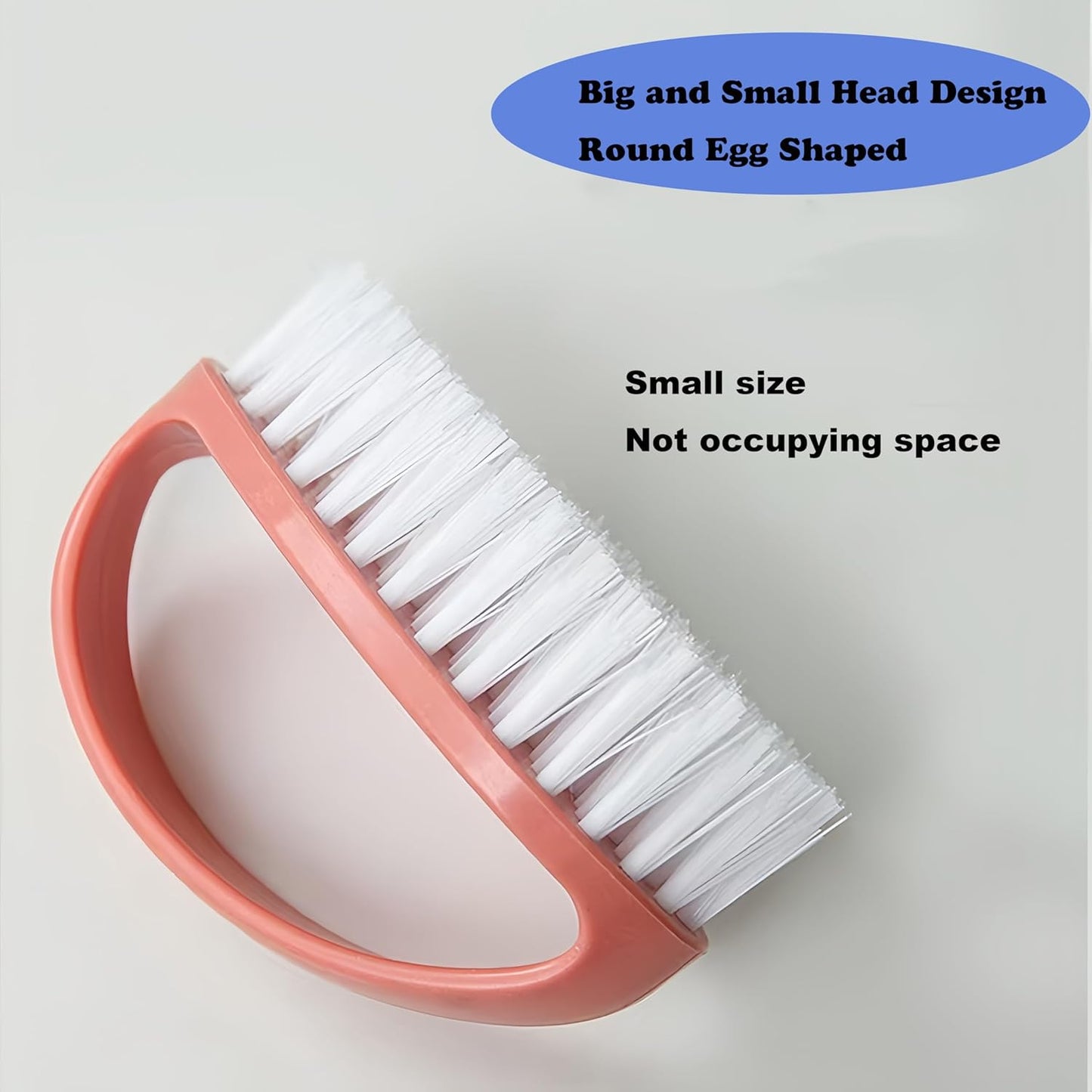 2 Pack Scrubbing Brushes for Cleaning, Heavy Duty Scrub Brush Nylon Stiff Bristles,Scrubber Cleaner Brush for Bathroom,Showe,Sink,Kitchen,Bathtub,Floor,Multi-Purpose Cleaning Brush (Green+Blue)