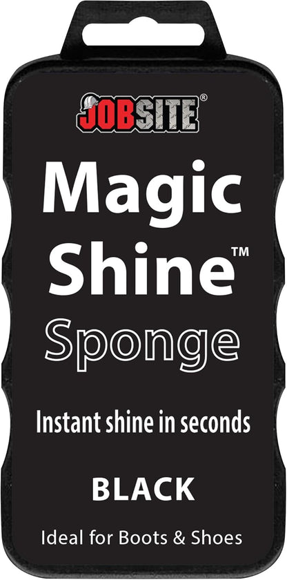 JobSite Instant Express Leather Boot & Shoe Shine Sponge - Neutral