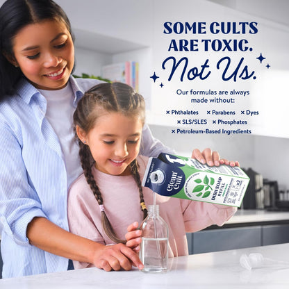 Cleancult Dish Soap Liquid Refill (32oz, 3 Pack) - Plant Based Cleaning Power - Dish Soap that Cuts Grease & Grime - Free of Harsh Chemicals - Uses 90% Less Plastic - Fresh Rain