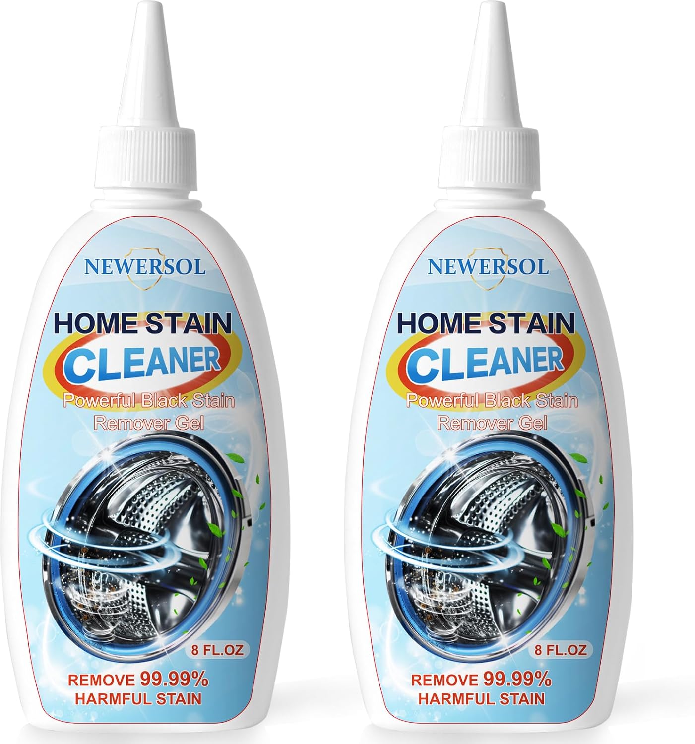 Black Stain Remover Gel Washing Machine Cleaner Front Loader Grout Cleaner Home Stain Removal Gel for Washer Kitchen Sink Showers Bathroom and Floor Tile 8Fl Oz