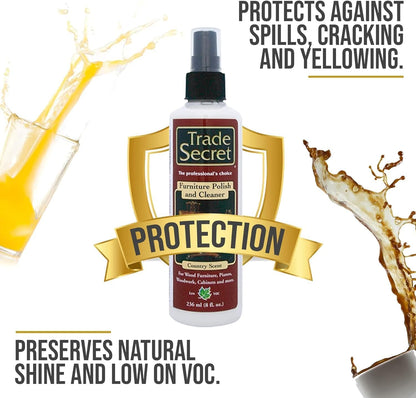 Trade Secret Scratch Concealer for Real Wood Furniture & Floors – Restores Dark Wood Scratch, Covers Nicks, Scuffs & Dogs, Cats Scratches, Marks, Minor Defects