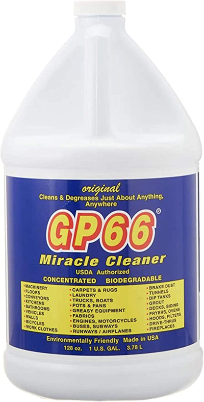 GP66 Green Miracle Cleaner Super Size (32 oz) – Powerful American Made All-Purpose Cleaner, Heavy Duty Concentrated Formula Cleans Kitchens, Bathrooms, Laundry, Ovens, Floors, Engines & More