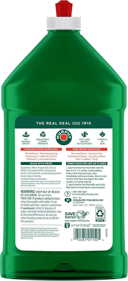 Murphy's Oil Soap Squirt and Mop Wood Floor Cleaner - 32 Fluid Ounce