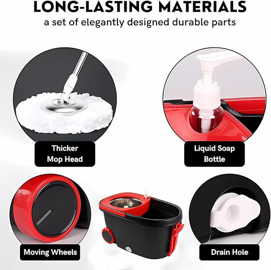 Spin mop Bucket