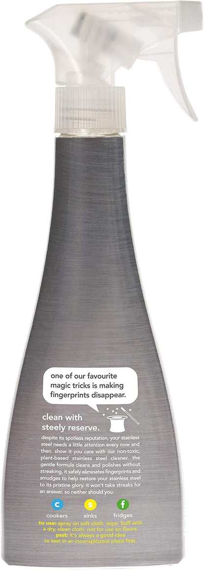 Method Stainless Steel Cleaner, Apple Orchard, 14 OZ (Pack of 1)