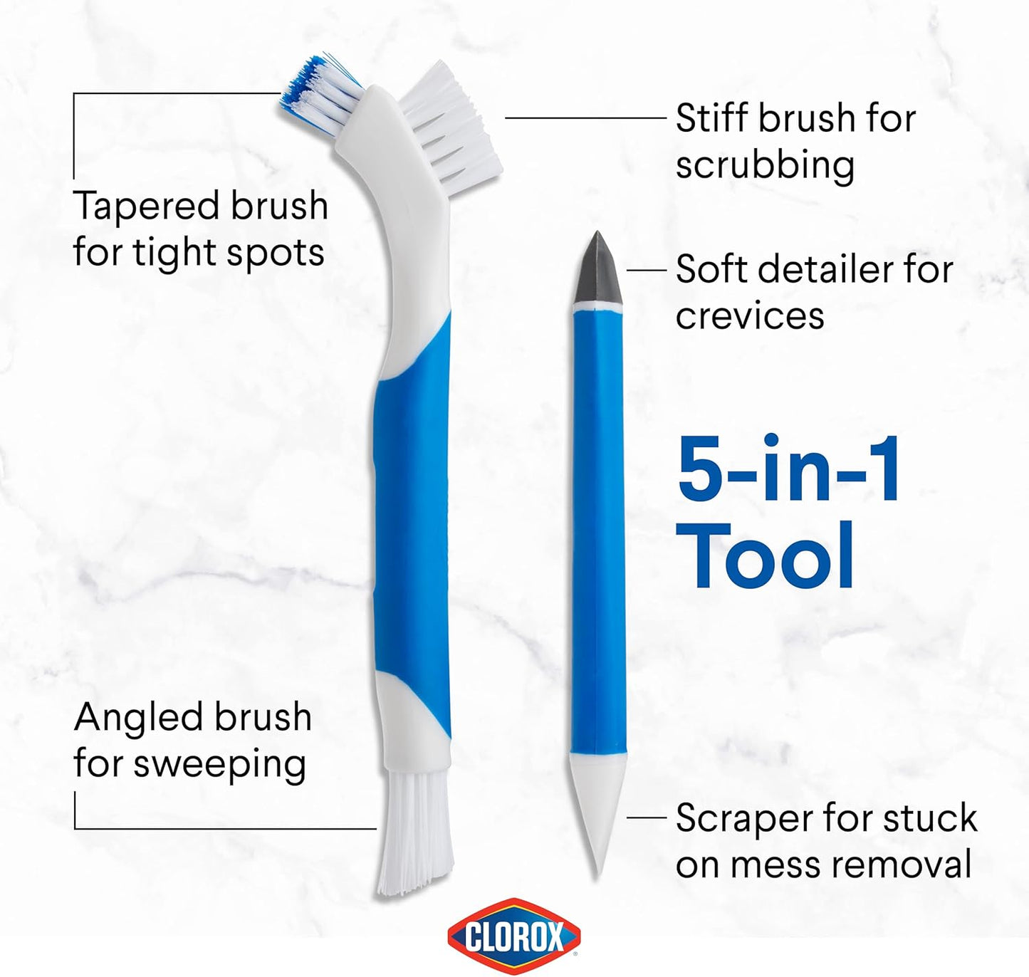Clorox 5-in-1 Detail Brush Set