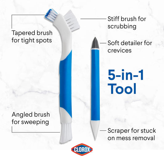 Clorox 5-in-1 Detail Brush Set