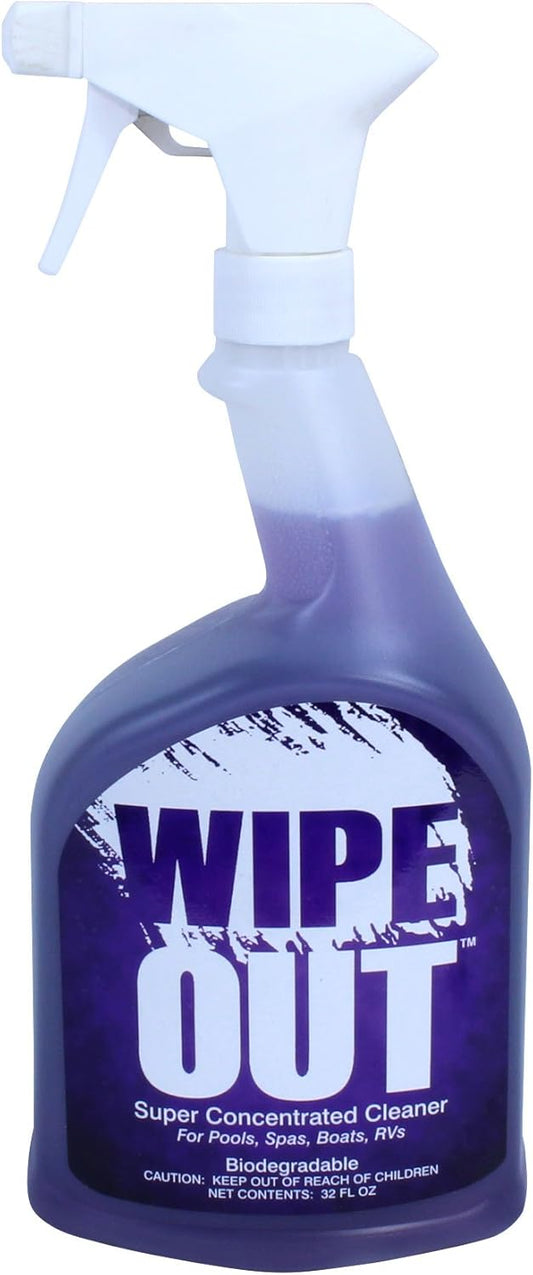 Wipeout Wipe Out 6012 All Purpose Surface Cleaner for Swimming Pools, 1-Quart