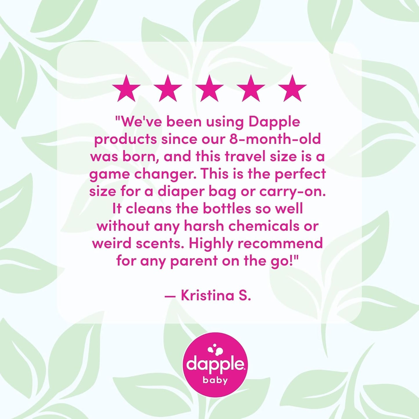 Dapple Baby Bottle & Dish Soap, Fresh Citrus, Plant Powered, Hypoallergenic, Baby Bottle and Dish Liquid, 16.9 fl oz, 1 Count