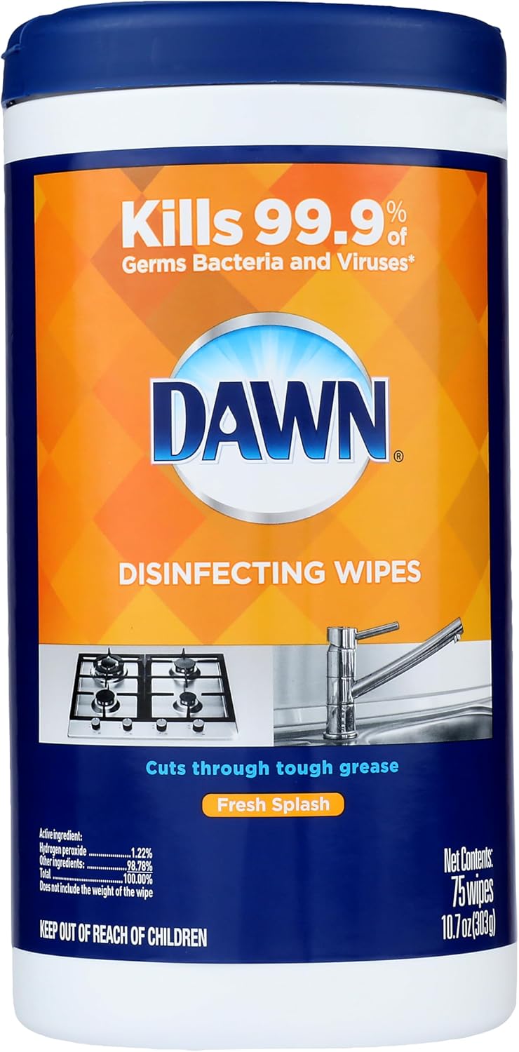 Dawn Disinfecting Wipes, Fresh Scent