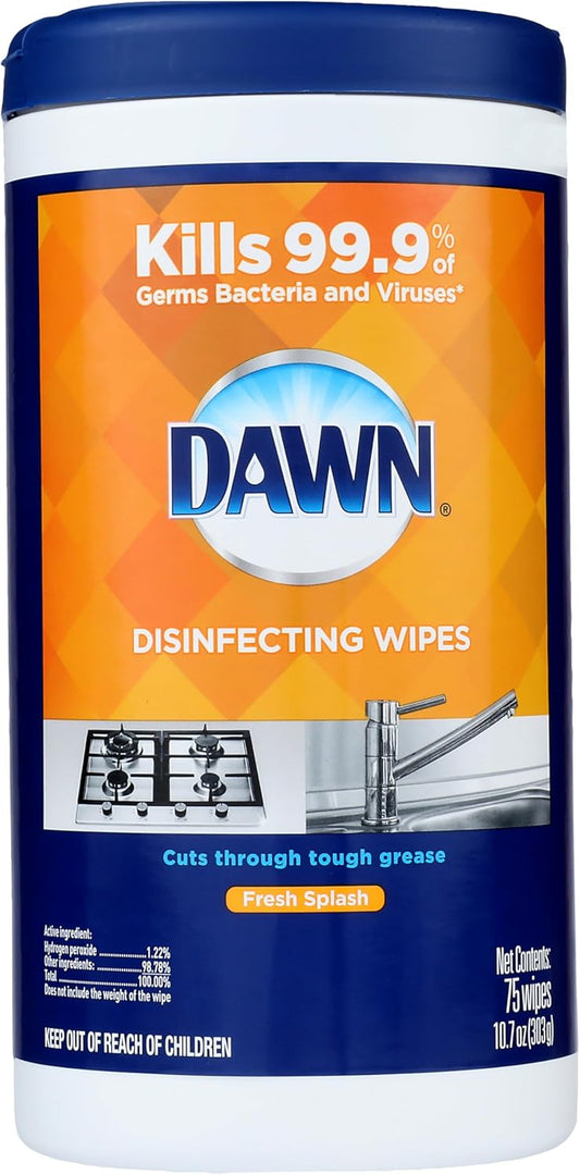 Dawn Disinfecting Wipes, Fresh Scent