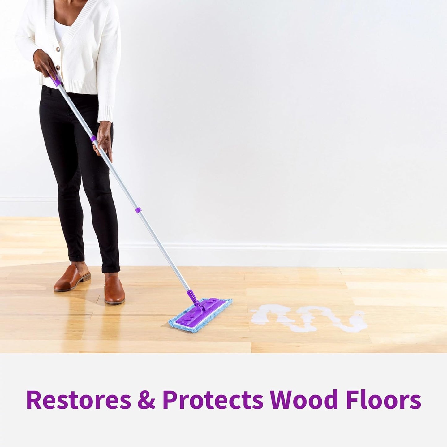 Rejuvenate Professional Wood Floor Restorer Fills Scratches, Shines And Protects Wood Flooring For A High Gloss Shine, 32 Ounces