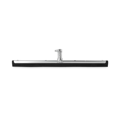 Rubbermaid Commercial Products Heavy-Duty Floor Dual Squeegee Black for Warehouses/Concrete/Car Garage/Basement Floor