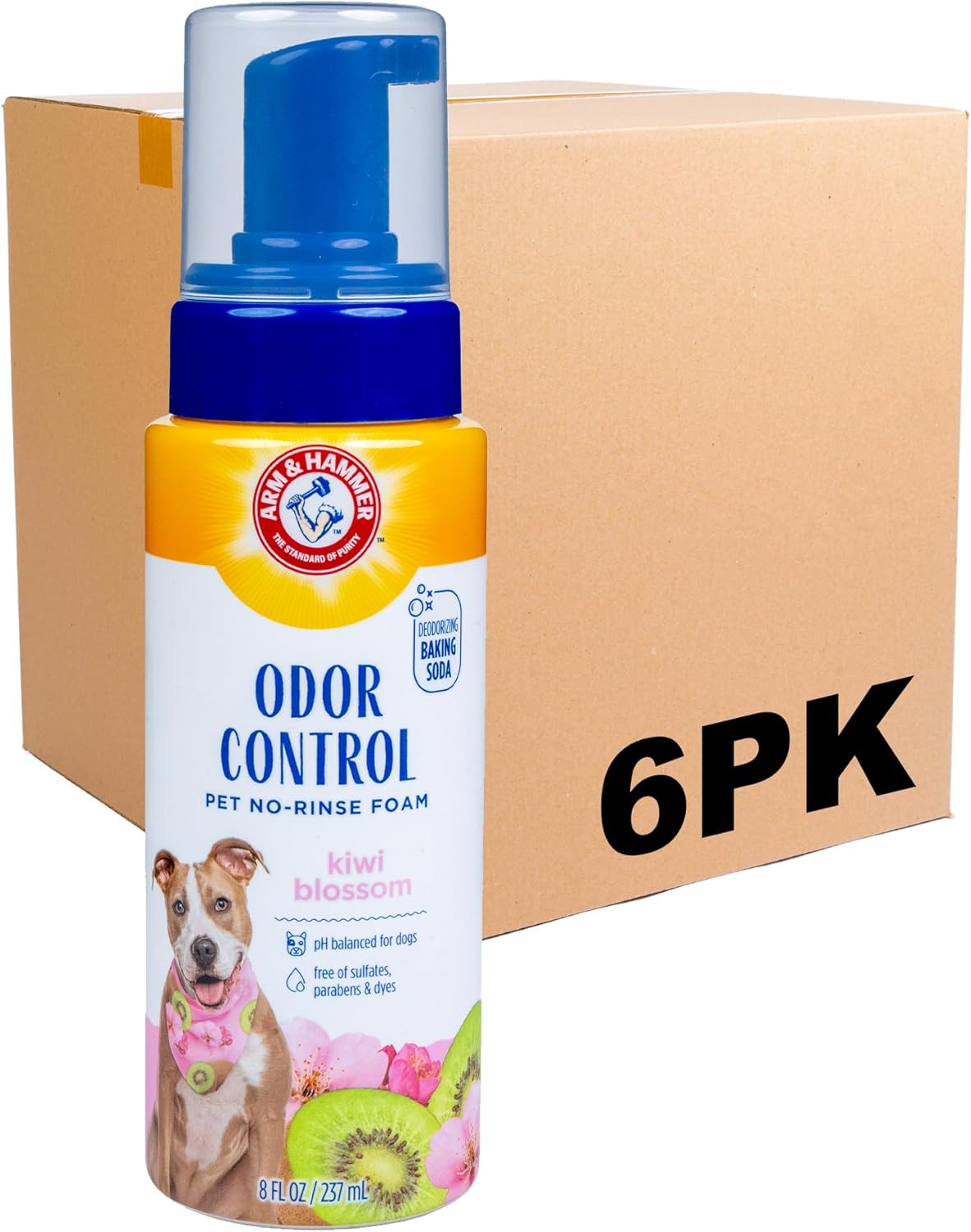 Arm & Hammer for Pets Super Deodorizing Dog Spray with Baking Soda for Odor Control, Freshens Coat Between Baths, pH Balanced Formula for Dogs, 8 Fl Oz - 2 Pack