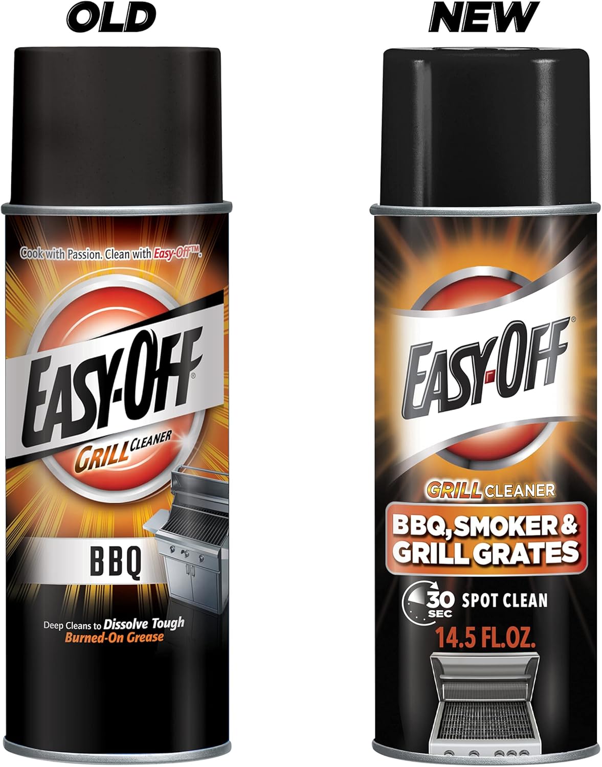 Easy Off 6233887981 14.5 oz Aerosol Can Easy-Off BBQ Grill Cleaner