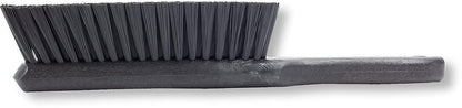 SPARTA Handheld Soft Counter Brush 8 Inch Bristle Span, Multi-Use Dust Brush with 5 Inch Handle for Tables, Countertops, and Delicate Surfaces, Polyester, Orange