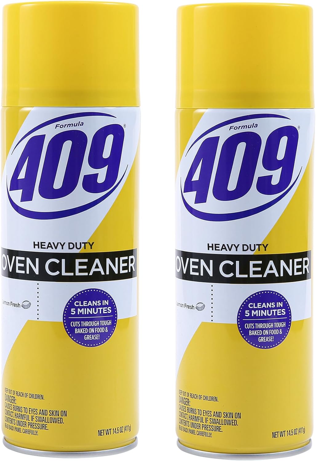 409 Fume Free Oven Cleaner 19oz Aerosol, Fresh Scent, Cuts Through Grease & Grime on Contact, A Powerful Clean You Can Trust, Fresh Scent, 19 Oz | Grill Cleaner, Stove Top Cleaner