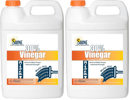 30% Concentrated Vinegar Gallon - Makes 6 Gallons of Finished Solution - For Home and Outdoor Use - Concentrated All Purpose Vinegar