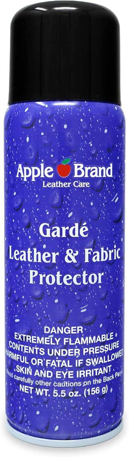 Apple Brand Garde Rain & Stain Water Repellent - Protector Spray for Handbags, Purses, Shoes, Boots, Accessories, Furniture - Won't Alter Color - Great for Vachetta