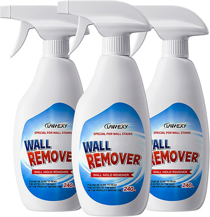 LANWEXY-Highly Effective Removal Spray,Wall Cleaner Spray-Bathroom Foam Cleaner for Shower,Wall,Ceiling,Wood,Kitchens,Tile,Killer with Prevention Inhibitor-1 bottle