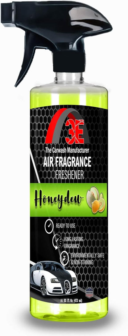 3E Car Air Freshener Premium Baby Powder Scent 16 fl oz – Professional Automotive Air Freshener & Odor Eliminator, Long-Lasting Interior Fragrance for Cars, Trucks, SUVs, RV, Home & Office