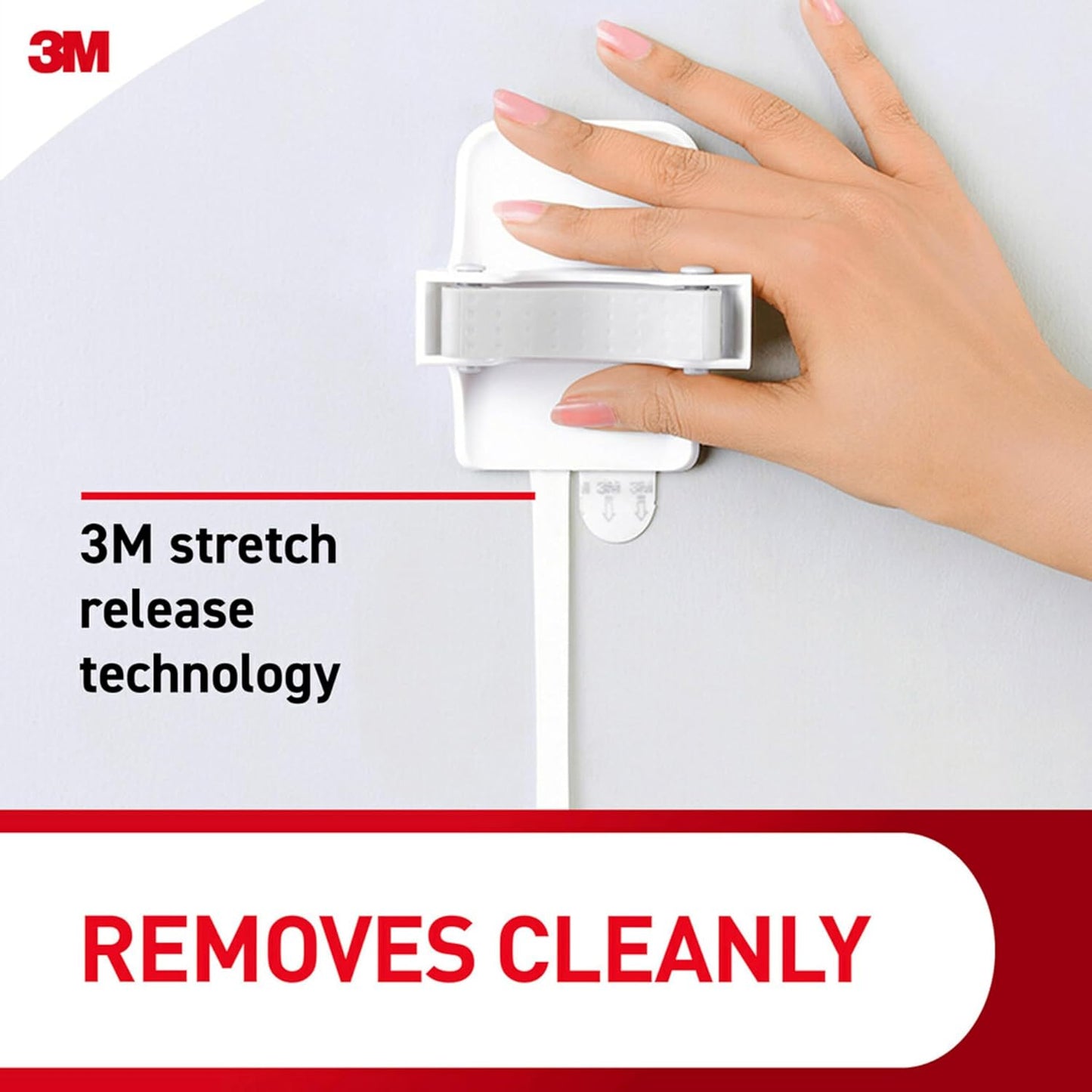 Command Broom Grippers, 3 Hangers and 6 Strips, Damage-Free Mop and Broom Holder Wall Mount, Household Cleaning Tool Organizer for Kitchen, Laundry Room, Closet, Holds up to 4 lb